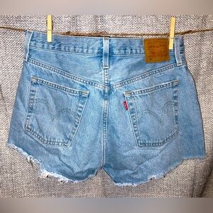 Levi’s Jean Shorts - original button up women’s